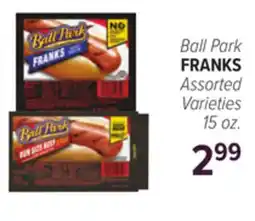 Cermak Fresh Market Ball Park FRANKS offer