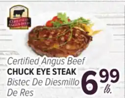 Cermak Fresh Market Certified Angus Beef CHUCK EYE STEAK offer
