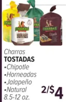 Cermak Fresh Market Charras TOSTADAS offer