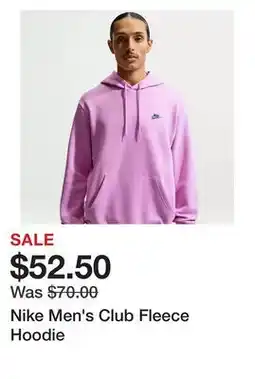 Dick's Sporting Goods Nike Men's Club Fleece Hoodie offer