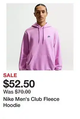 Dick's Sporting Goods Nike Men's Club Fleece Hoodie offer