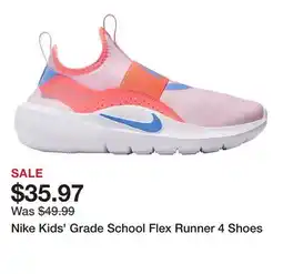 Dick's Sporting Goods Nike Kids' Grade School Flex Runner 4 Shoes offer