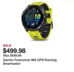 Dick's Sporting Goods Garmin Forerunner 965 GPS Running Smartwatch offer