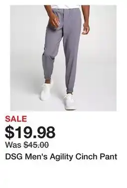 Dick's Sporting Goods DSG Men's Agility Cinch Pant offer