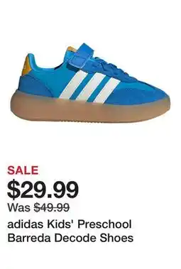 Dick's Sporting Goods adidas Kids' Preschool Barreda Decode Shoes offer
