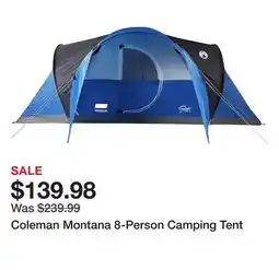 Dick's Sporting Goods Coleman Montana 8-Person Camping Tent offer
