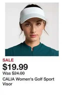 Dick's Sporting Goods CALIA Women's Golf Sport Visor offer