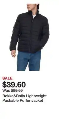 Nordstrom Rokka&Rolla Lightweight Packable Puffer Jacket offer