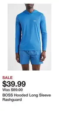 Nordstrom BOSS Hooded Long Sleeve Rashguard offer