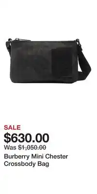 Nordstrom Burberry Mini Chester Crossbody Bag offer