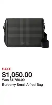 Nordstrom Burberry Small Alfred Bag offer