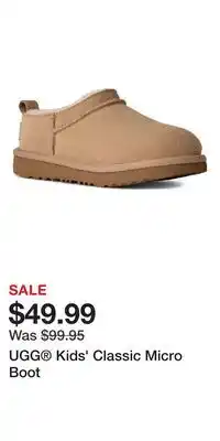 Nordstrom UGG Kids' Classic Micro Boot offer