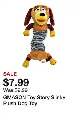 Petsmart GMASON Toy Story Slinky Plush Dog Toy offer