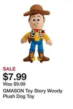Petsmart GMASON Toy Story Woody Plush Dog Toy offer
