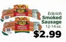 Living Fresh Market Eckrich Smoked Sausage offer