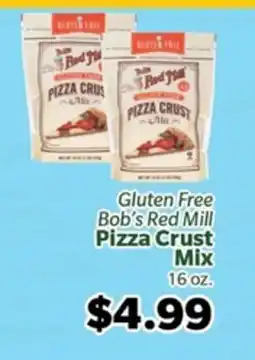 Living Fresh Market Gluten Free Bob's Red Mill Pizza Crust Mix offer