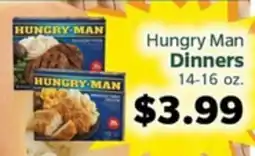 Living Fresh Market Hungry Man Dinners offer