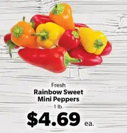 Living Fresh Market Fresh Rainbow Sweet Mini Peppers offer