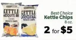 Living Fresh Market Best Choice Kettle Chips offer