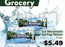 Living Fresh Market Ice Mountain Spring Water offer