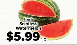 Living Fresh Market Fresh Seedless Watermelon offer