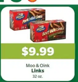 Living Fresh Market Moo & Oink Links offer