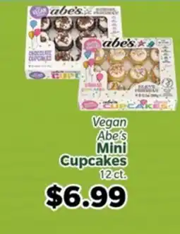 Living Fresh Market Vegan Abe's Mini Cupcakes offer