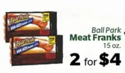 Living Fresh Market Ball Park Meat Franks offer