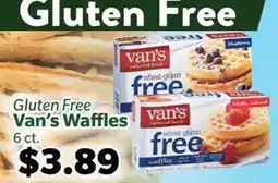 Living Fresh Market Gluten Free Van's Waffles offer