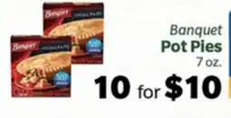 Living Fresh Market Banquet Pot Pies offer