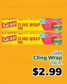 Living Fresh Market Glad Cling Wrap offer