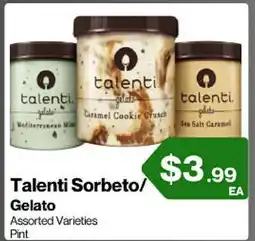 Market Place on Oakton Talenti Sorbeto offer