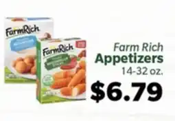 Living Fresh Market Farm Rich Appetizers offer