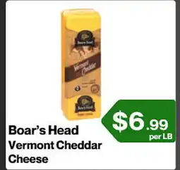 Market Place on Oakton Boar's Head Vermont Cheddar Cheese offer