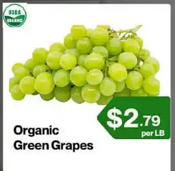 Market Place on Oakton Organic Green Grapes offer