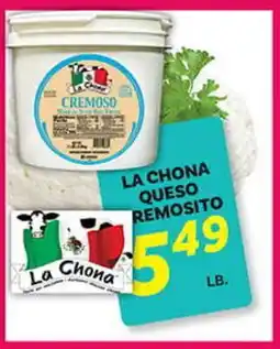 El Paso Grande LA CHONA QUESO CREMOSITO offer