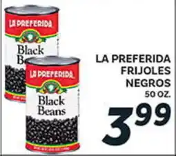 El Paso Grande LA PREFERIDA FRIJOLES NEGROS offer