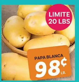 El Paso Grande PAPA BLANCA offer