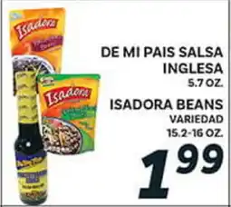 El Paso Grande DE MI PAIS SALSA INGLES offer