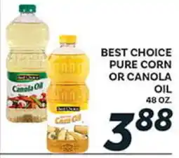 El Paso Grande BEST CHOICE PURE CORN OR CANOLA OIL offer