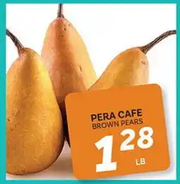 El Paso Grande PERA CAFE BROWN PEARS offer