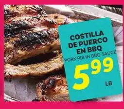 El Paso Grande PORK RIB IN BBQ SAUCE offer