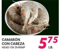 El Paso Grande HEAD-ON SHRIMP offer