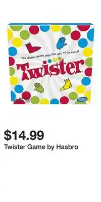 Kohl's Twister Game by Hasbro offer