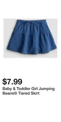 Kohl's Baby & Toddler Girl Jumping Beans Tiered Skirt offer