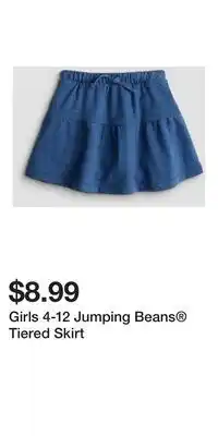Kohl's Girls 4-12 Jumping Beans Tiered Skirt offer