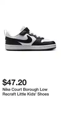 Kohl's Nike Court Borough Low Recraft Little Kids' Shoes offer