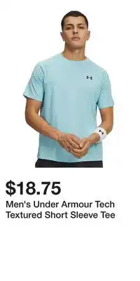 Kohl's Men's Under Armour Tech Textured Short Sleeve Tee offer