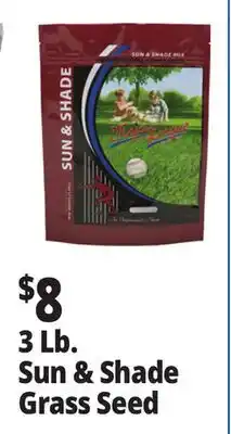 Ocean State Job Lot Premium Quality Sun & Shade Grass Seed Mixture 3 lbs offer