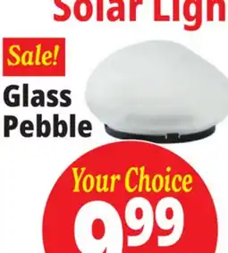 Ocean State Job Lot Glass Pebble Solar Lights offer